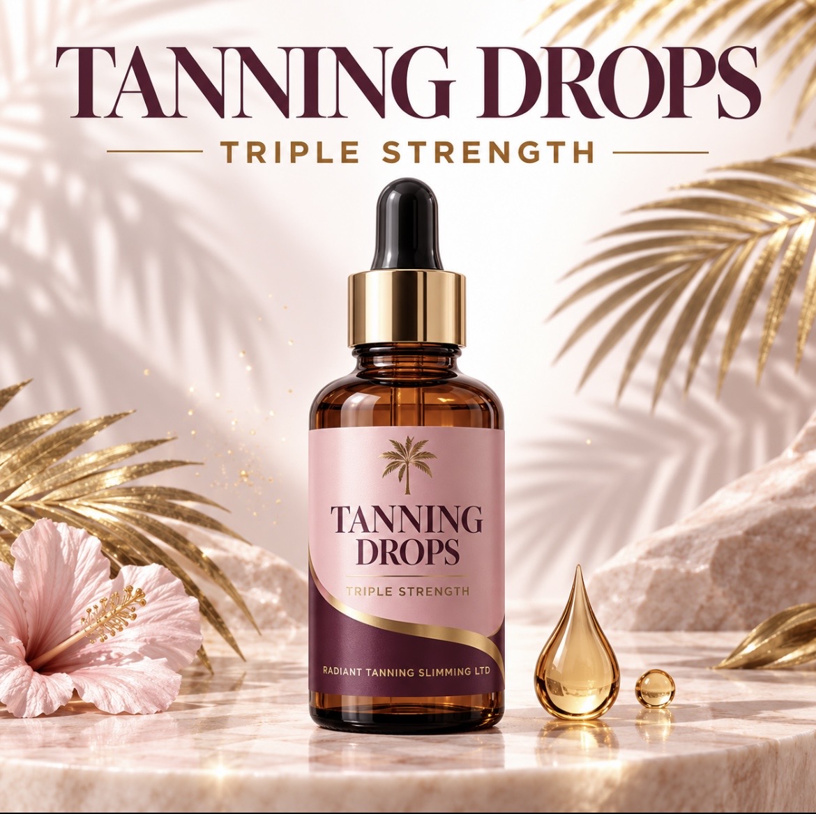 TANNING JUICE DROPS - TRIPLE STRENGTH