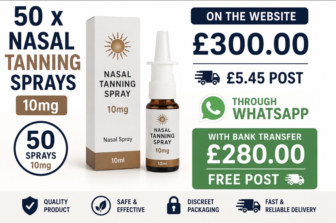 50 NASAL TANNING SPRAYS 10ML X 10MG