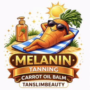 Melanin carrot tanning balm