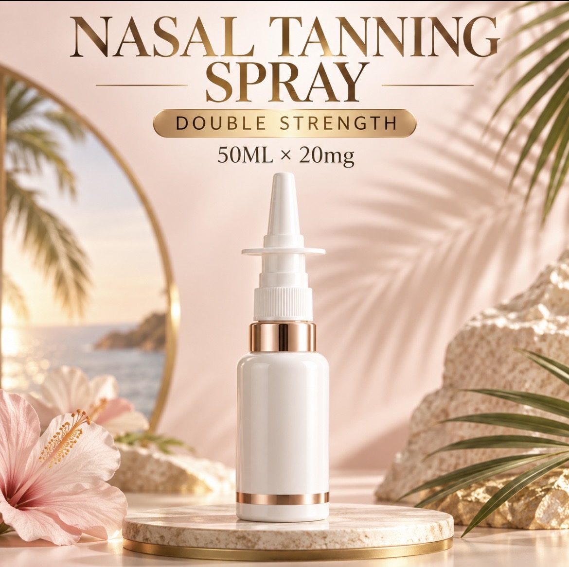 50ML DOUBLE STRENGTH NASAL TANNING SPRAY ๐๐ถ๏ธ