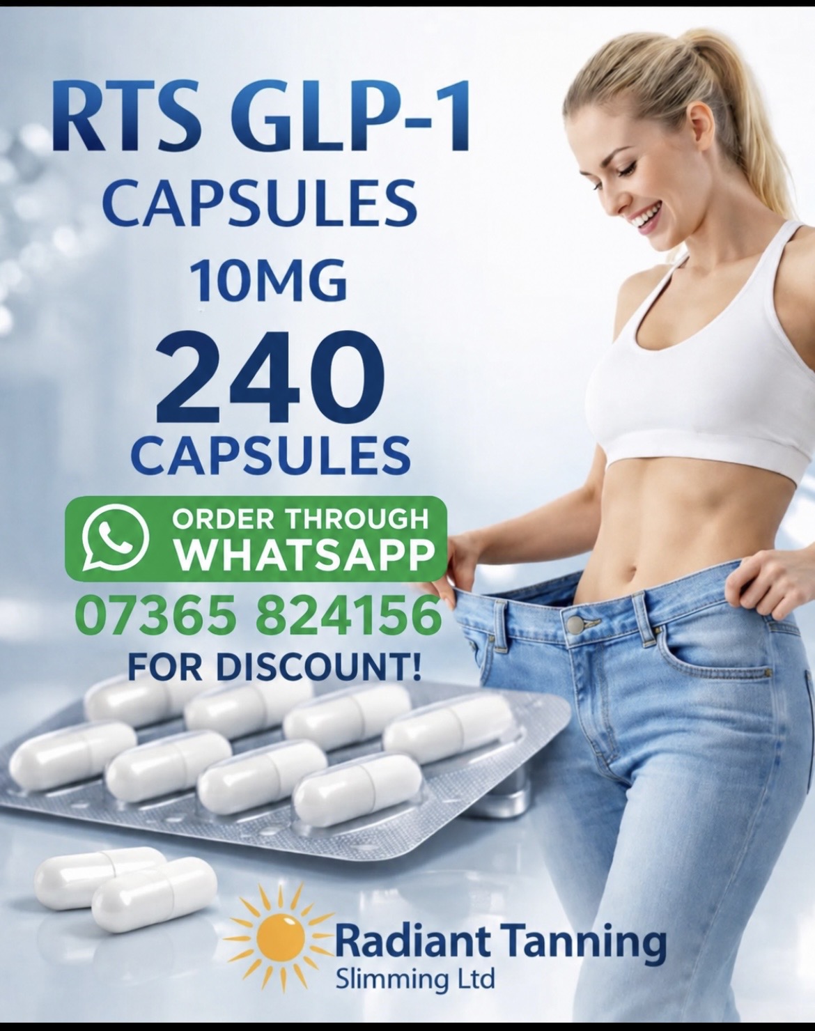 GLP-1 CAPSULES x 240