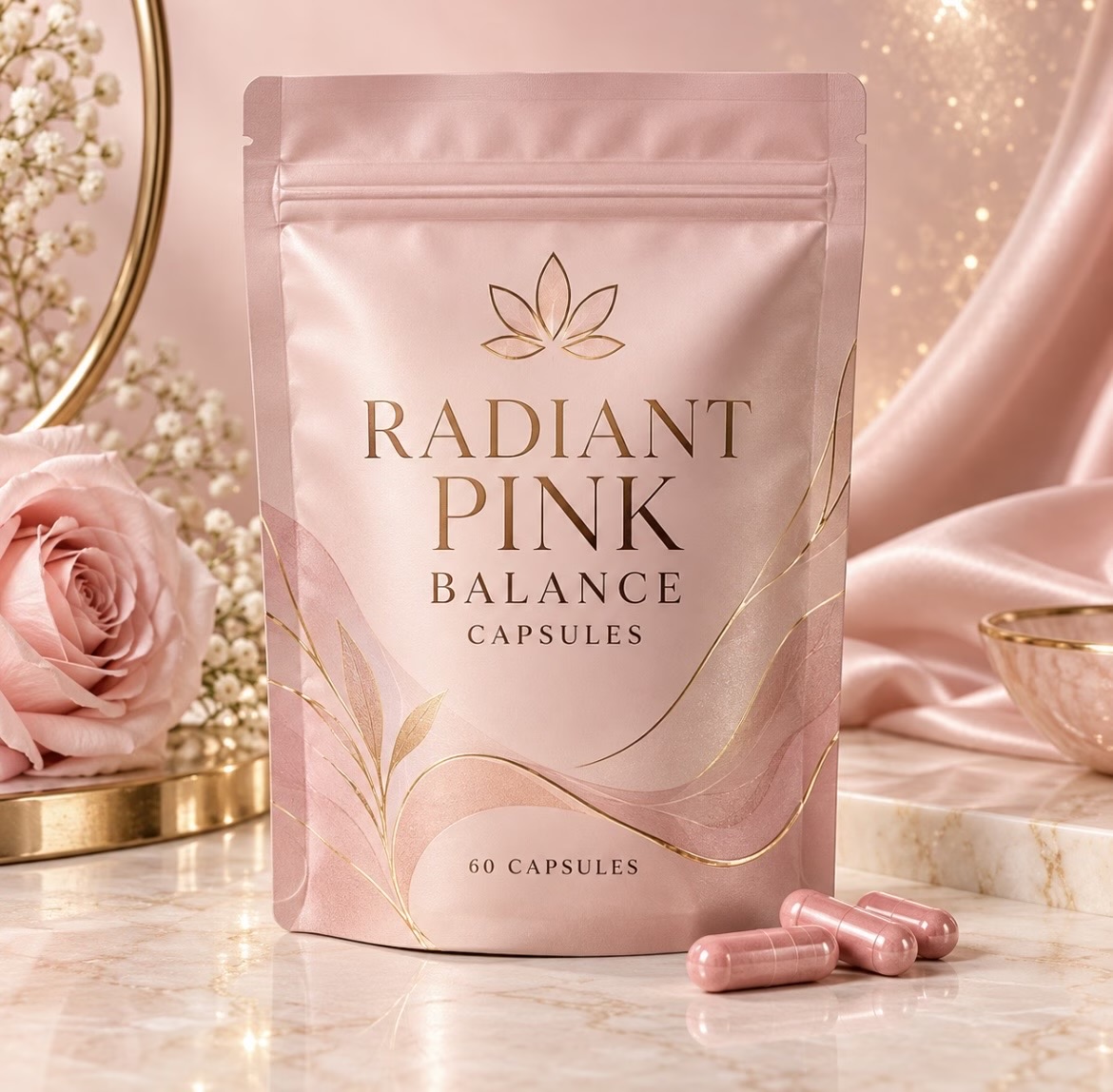Pink balance Glp-1 burn capsules x 500